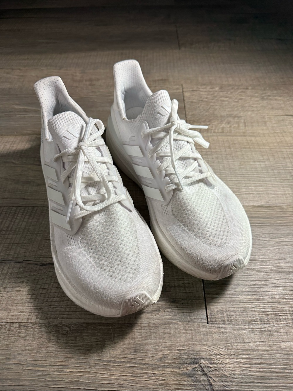 adidas Men's All-White Athletic Running Shoes